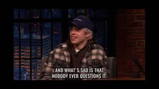 Celebrity Pete Davidson about Taylorswift being on snl night........ 🔥🔥🔥 Wealth