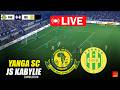 LIVE YANGA SC Vs JS KABYLIE EFootball PES 21 Simulation Gameplay PC