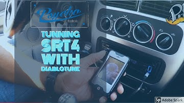 tuning the srt4 with  Diablosport 93 tune - Tuniando el srt4 con Diablosport 93 gas