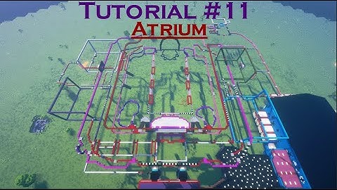 How to build Security Breach in MINECRAFT Part 11 / Atrium part 2/9 / Outlining 2