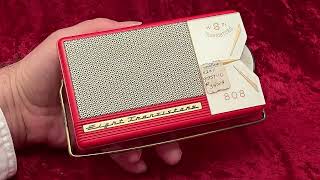 Vintage transistor radio Goodyear 808 Lloyds Standard Motorola