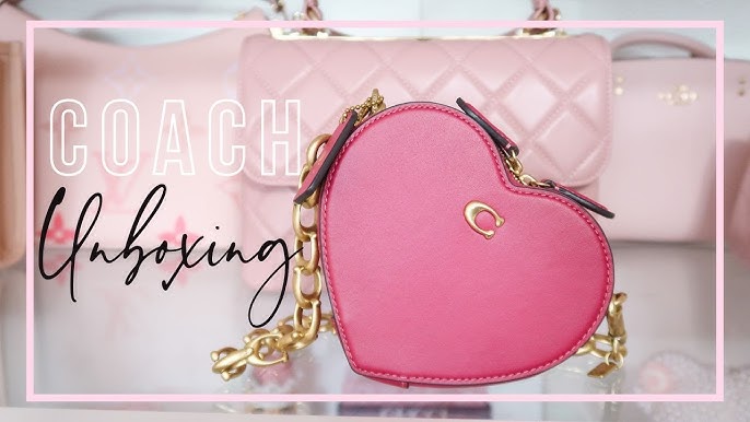 Comparison of the @coach @katespade #heart#bag 🥰 #coach#valentinesday, kate  spade heart purse