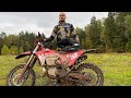 Онборд с эндуро гонки ENDURO WEEKEND в Солнечногорск. Солнца почему-то не было, но была грязь!