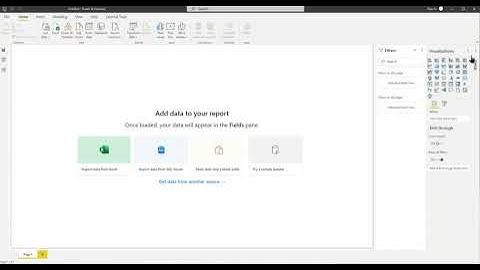 Details of Power BI Desktop Interface
