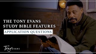 Study Bible Features - Application Questions | Dr. Tony Evans screenshot 4