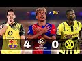 مباراة للتاريخ برشلونة 4 0 بوروسيا دورتموند دورى الأبطال موسم 25 24 تعليق عصام الشوالي 4