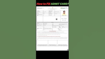 🚨How to Fill Admit Card JEE Mains 2025❓Self Declaration for JEE Mains | JEE Mains Admit Card 2025