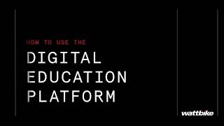 How to use the Wattbike Digital Education Platform screenshot 5