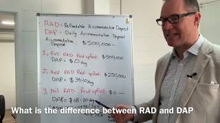 What is the difference between a RAD and a DAP? [#4]