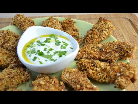 Crispy Baked Chicken Fingers - Easy Oven-Baked Breaded Chicken Strips Recipe