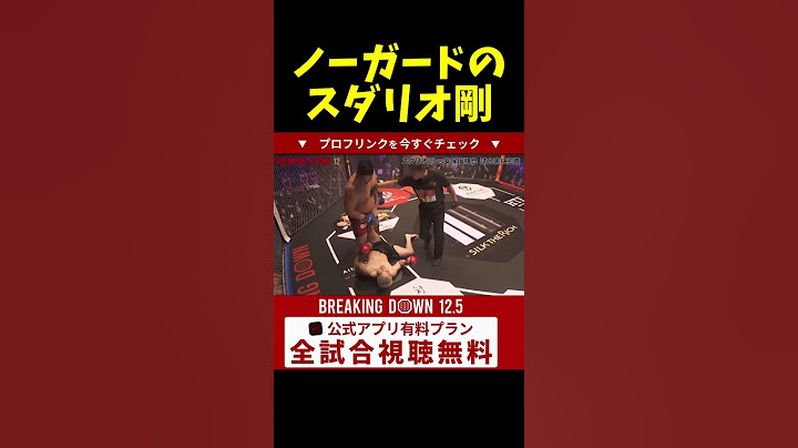 ノーガードのスダリオ剛