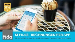 M-Files Mobile App und Rechnungsworkflow