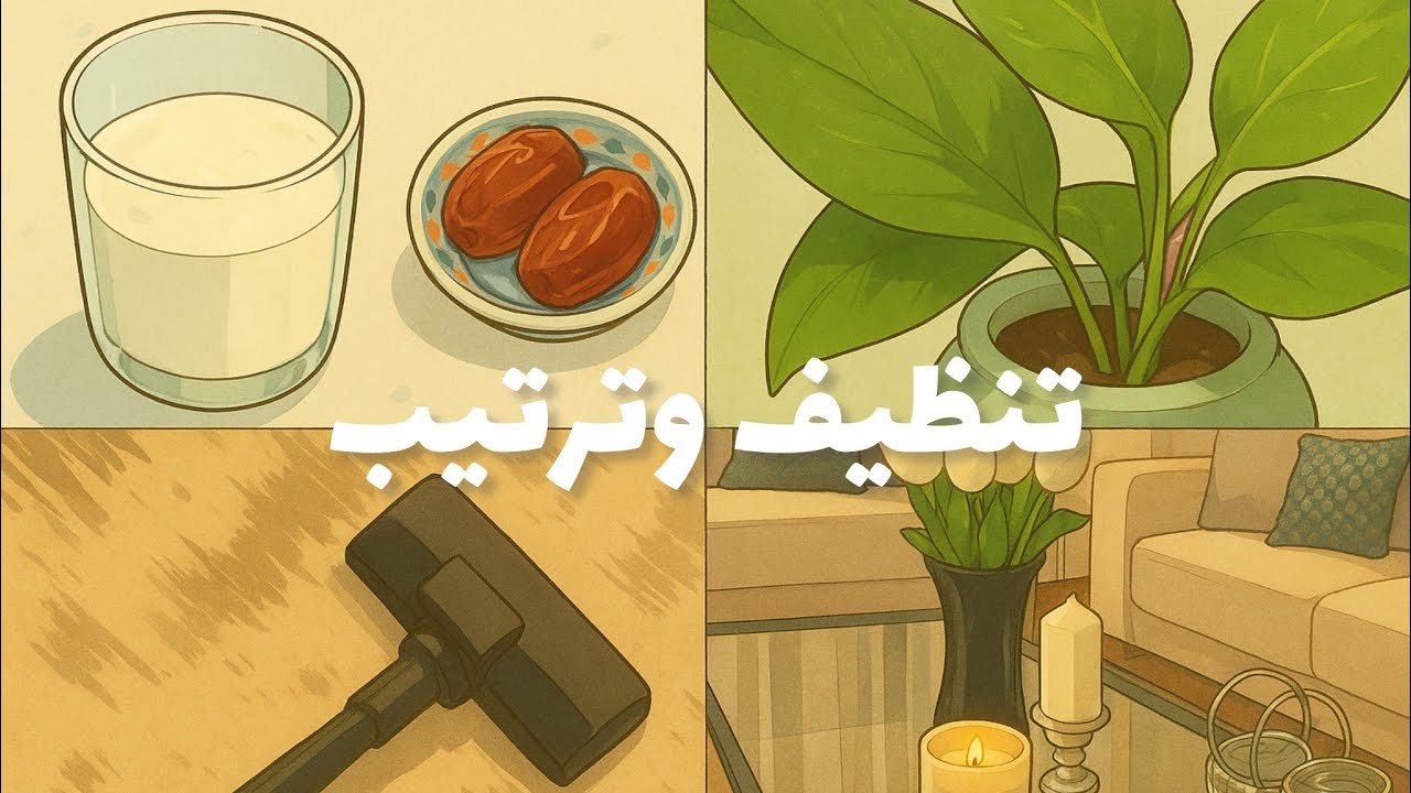 فلوق تنظيف وترتيب🧹🧽🧼🧻