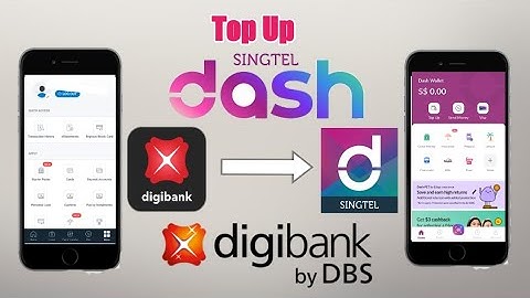 Tutorial on How to Top Up Singtel Dash by Digibank @MunjiatiAti