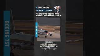 Donald Trump ✈ Boeing 757 #aviation #757 #billionaire #maga #president #trumpforceone #trump2024