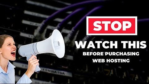 Best Web Hosting Provider?! WATCH THIS before purchasing WEB HOSTING!