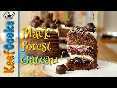 Black Forest Gateau | Cherry, Cream and Chocolate Cake