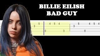 Billie Eilish - Bad Guy (Easy Ukulele Tabs Tutorial)