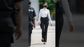 一袭夏装的女警🛡🎖🚦#police #警察 #行政警察