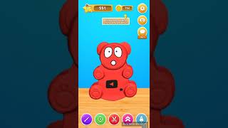 Играем в игру: Медведь Валерка 3D в телефоне #2. screenshot 2