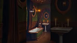 evolution of bathroom #evolution #timelapse #ai