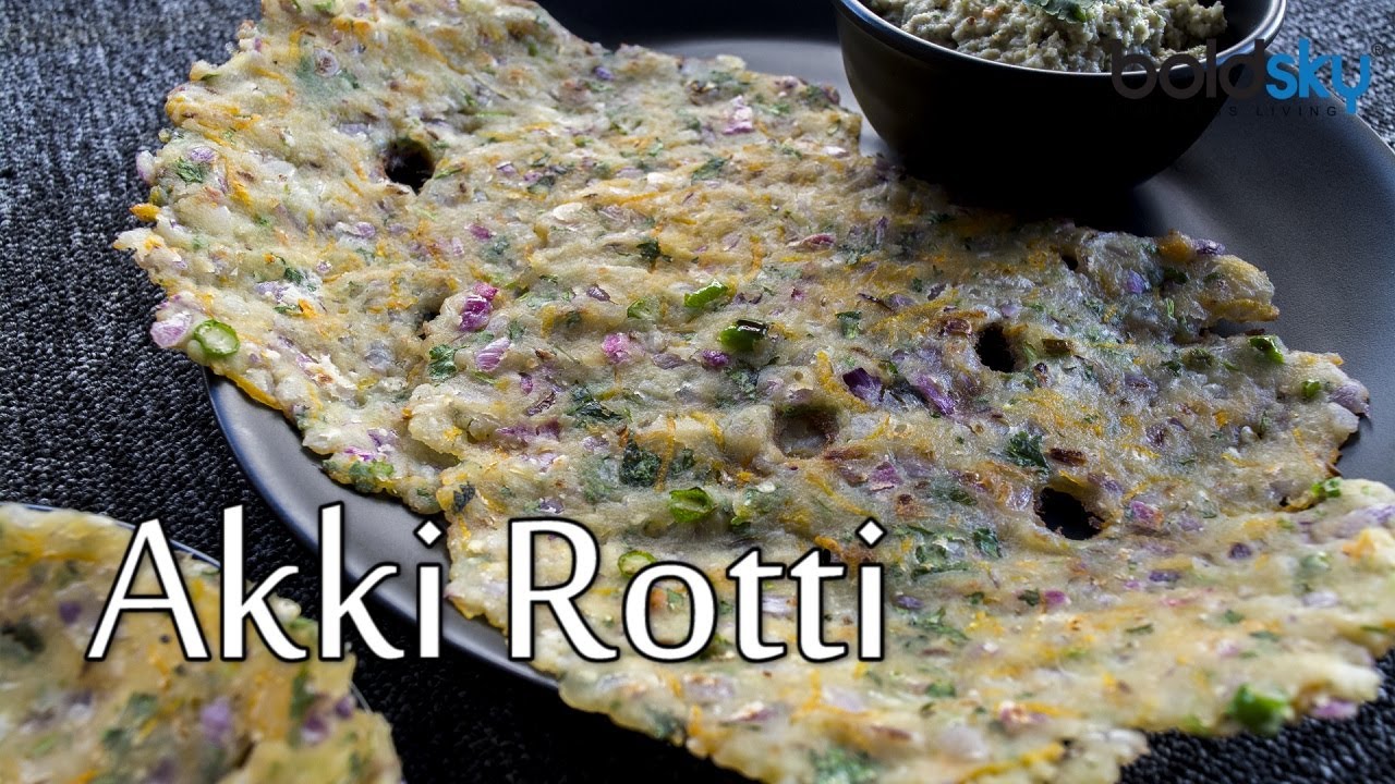 Akki Rotti Rice How To Prepare Akki Rotti | Rice Flour Roti Recipe | Thalipeeth Recipe ...