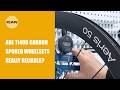 Light as low as 1140g, yet incredibly strong! Aeris Carbon Spoke Wheelset Testing.#icancycling