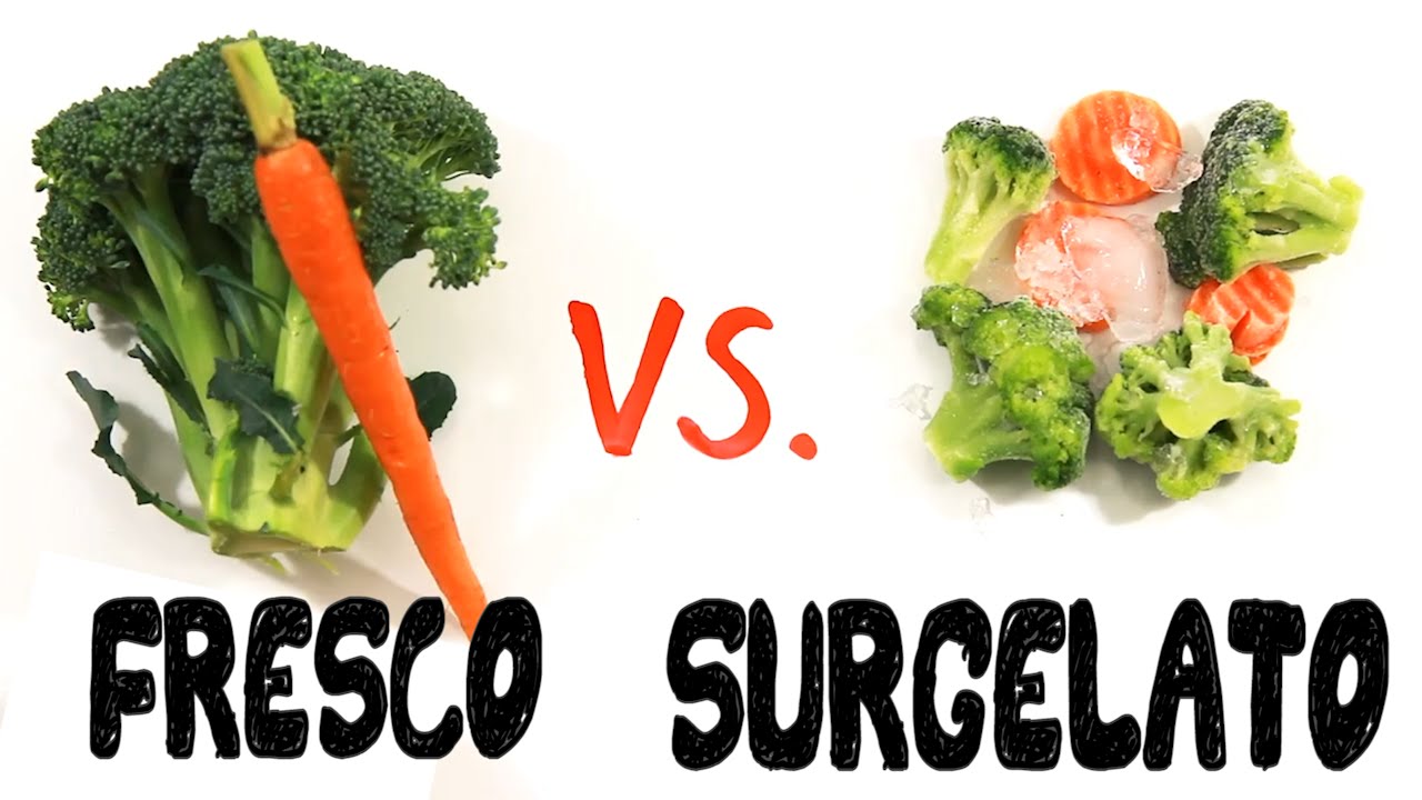 Cibo fresco o surgelato: che differenze ci sono?