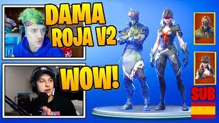 Streamers Reaccionan A Nuevas Skins Caballero Araña & Aracne Romperredes - Skins Fortnite