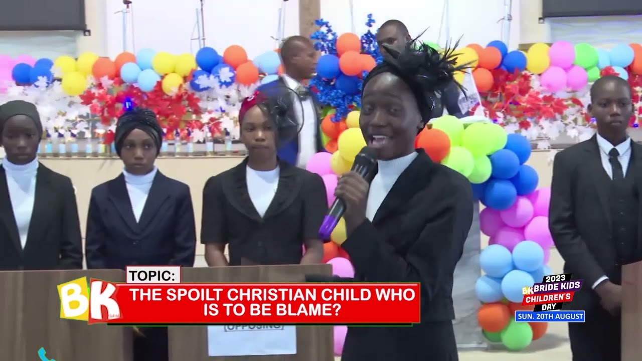 CHILDREN DEBATE :: BRIDE KIDS CHILDREN DAY SUN. 20TH AUG., 2023