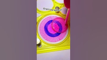 What Does a Spirograph Draw If You Don’t Stop?👀#spirographsati #spirograph #peace #drawingskills