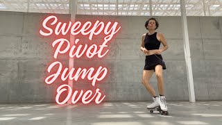 Roller Skate Sweepy Pivot Jump Over Combo