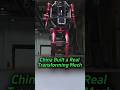 China Built a Real Transforming Mech #chinesetechnology #chinarobot #chinatiktok #chinanews