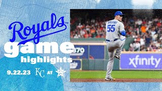 Taking the Streak On the Road | Royals Win Opener in Houston