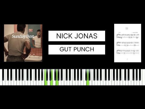 Nick Jonas - Gut Punch (BEST PIANO TUTORIAL & COVER)