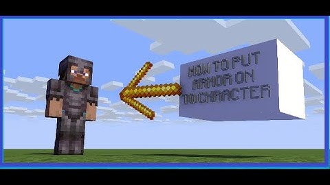 How To Get Armor On In Mine imator (⚠This Video Is Old Btw⚠)