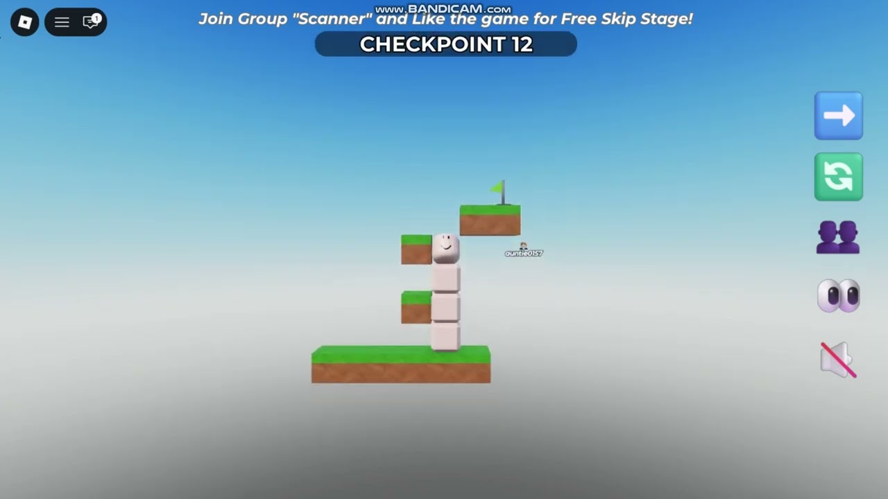 COMPLETING THE OBBY BY BECOMING SNAKE