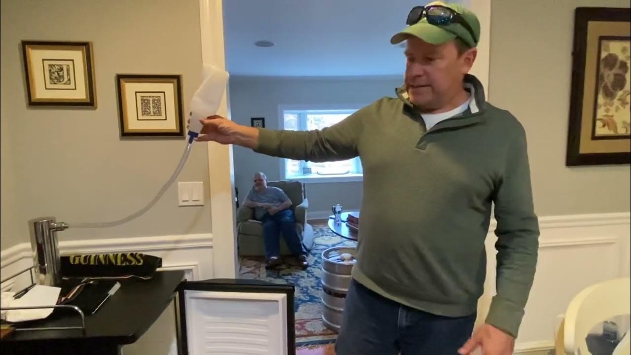 Guinness kegerator setup part 4. Cleaning lines YouTube