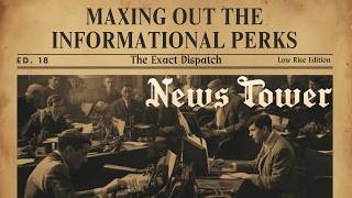 News Tower: Maxing Out the Informational Perks | The Exact Dispatch #18
