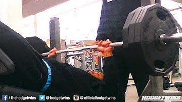 Back In The Gym | Chest, Shoulders Back Workout @hodgetwins