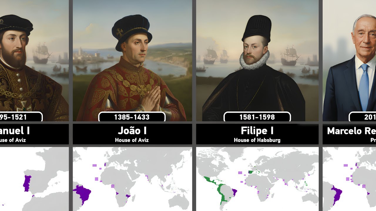 Timeline of the Rulers of Portugal (1139–2025)