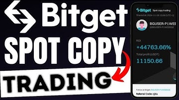 Bitget Copy Trading Tutorial Spot Copy Trading