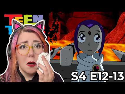 RAVEN'S LAST DAY?!? - Teen Titans Season 4 Episodes 12-13 REACTION - Zamber Reacts