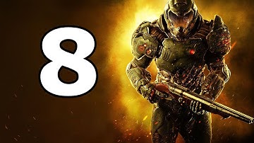 Doom Walkthrough Part 8 - No Commentary Playthrough (PS4)