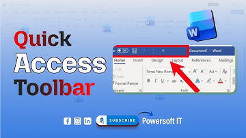 How to Customize Quick Access Toolbar in MS Word | সম্পূর্ণ বাংলা টিউটোরিয়াল