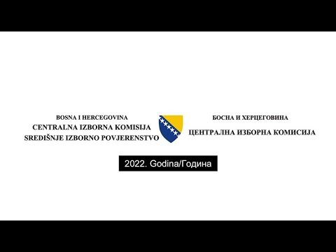 80. (žurna) sjednica Središnjeg izbornog povjerenstva Bosne i Hercegovine - 02.11.2022  u 13:00