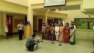 We Shall Overcome by Thai students Raffles, Behror Campus mentored by Mr Anurag Bajpai