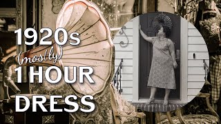1920s One Hour Dress   #SewThroughTheCentury