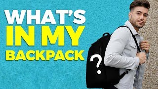 WHAT’S IN MY BACKPACK Summer Edition | Alex Costa