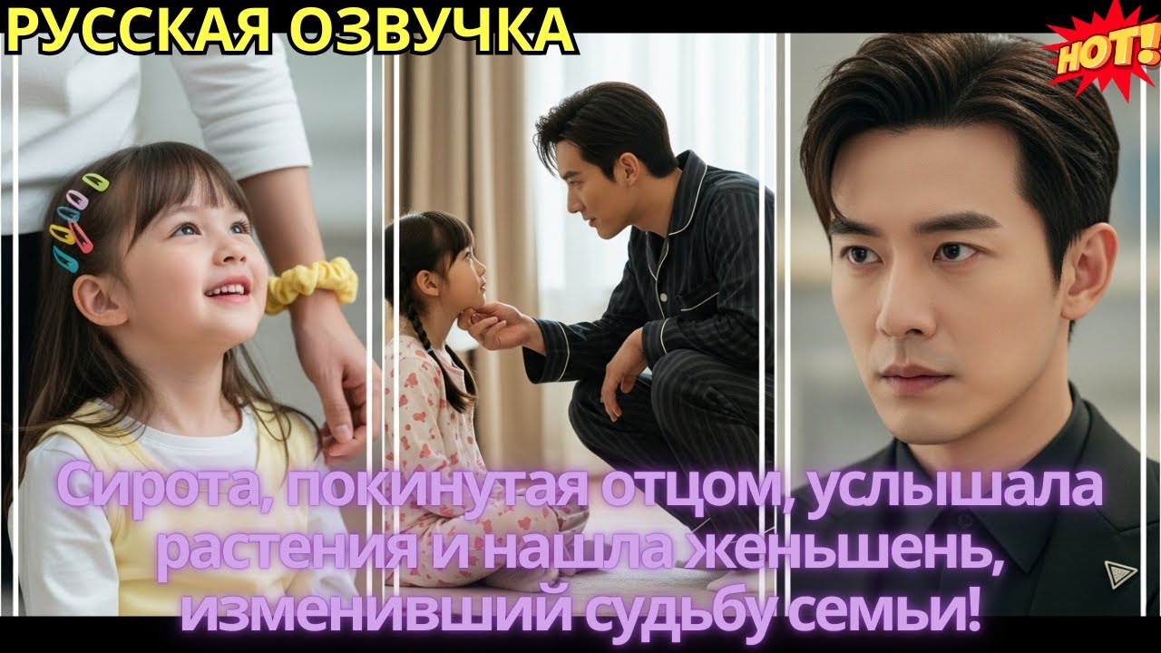 Сирота, покинутая отцом, услышала растения и нашла женьшень, изменивший судьбу семьи!